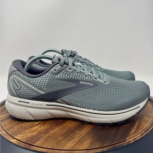 Brooks Ghost 14 Men’s Size 11.5 Grey/Alloy/Oyster 1103691D067